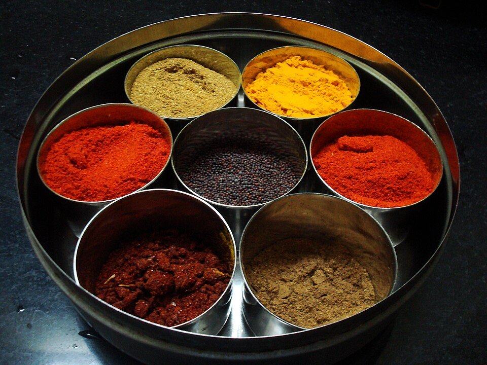 Tamil Nadu Masala Spice Box